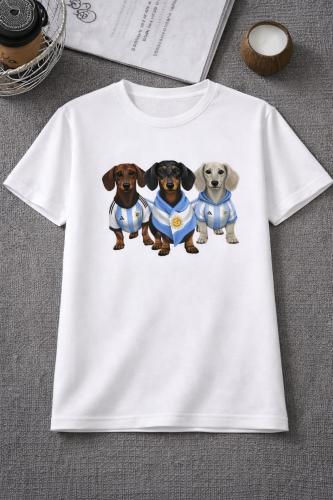 Remera Perritos Argentina
