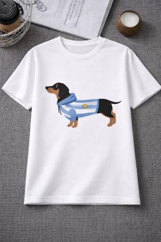 Remera  Salchicha Camiseta  Argentina