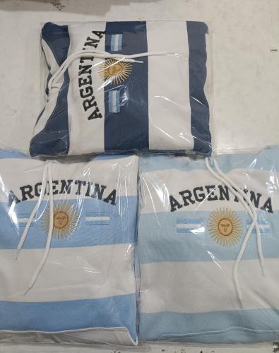 Buzos con Capucha Friza Invisible 100% Algodón de Adulto Bordado - Miniatura 6