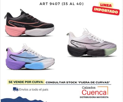 Zapatilla Jaguar  Deportiva Running de Dama Art.9407 (35 al 40) - Miniatura 7