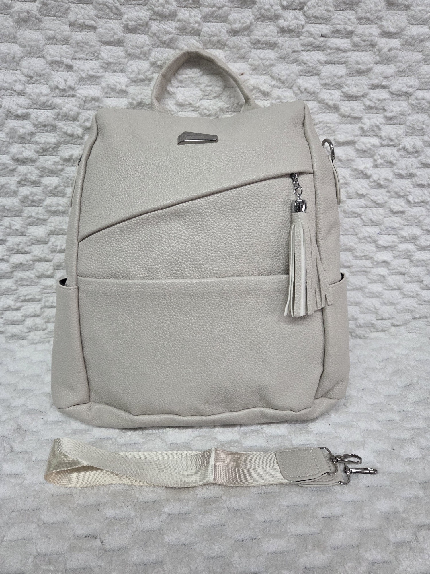 Mochila Antirrobo de Cuero Pu - Imagen 2