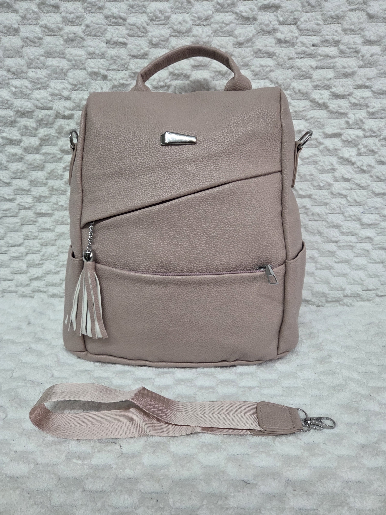 Mochila Antirrobo de Cuero Pu - Imagen 4