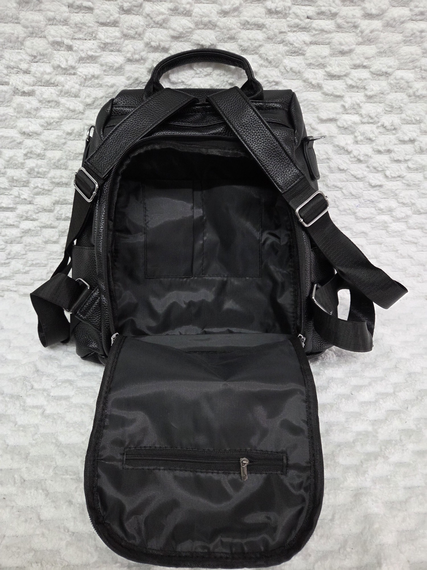 Mochila Antirrobo de Cuero Pu - Imagen 8