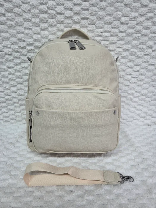 Mochila de Cuero Pu Excelente Calidad