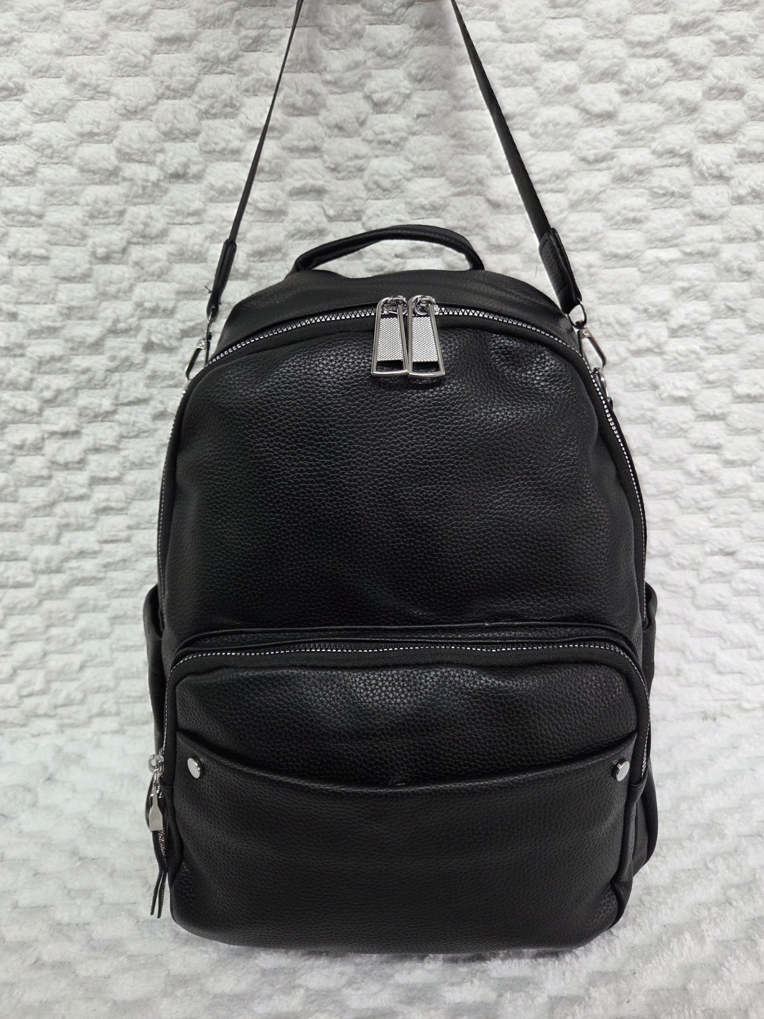 Mochila de Cuero Pu Excelente Calidad - Imagen 5