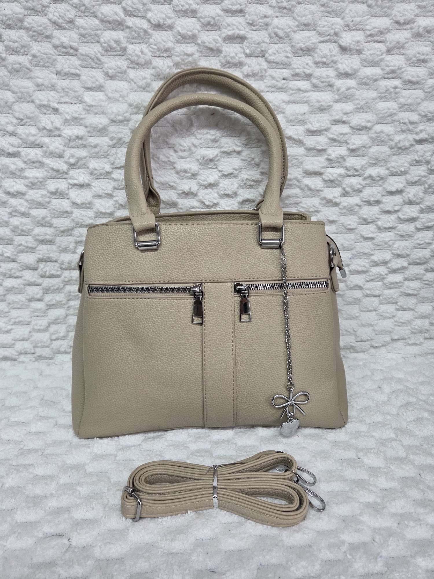 Cartera Morral Cuero Pu - Imagen 2