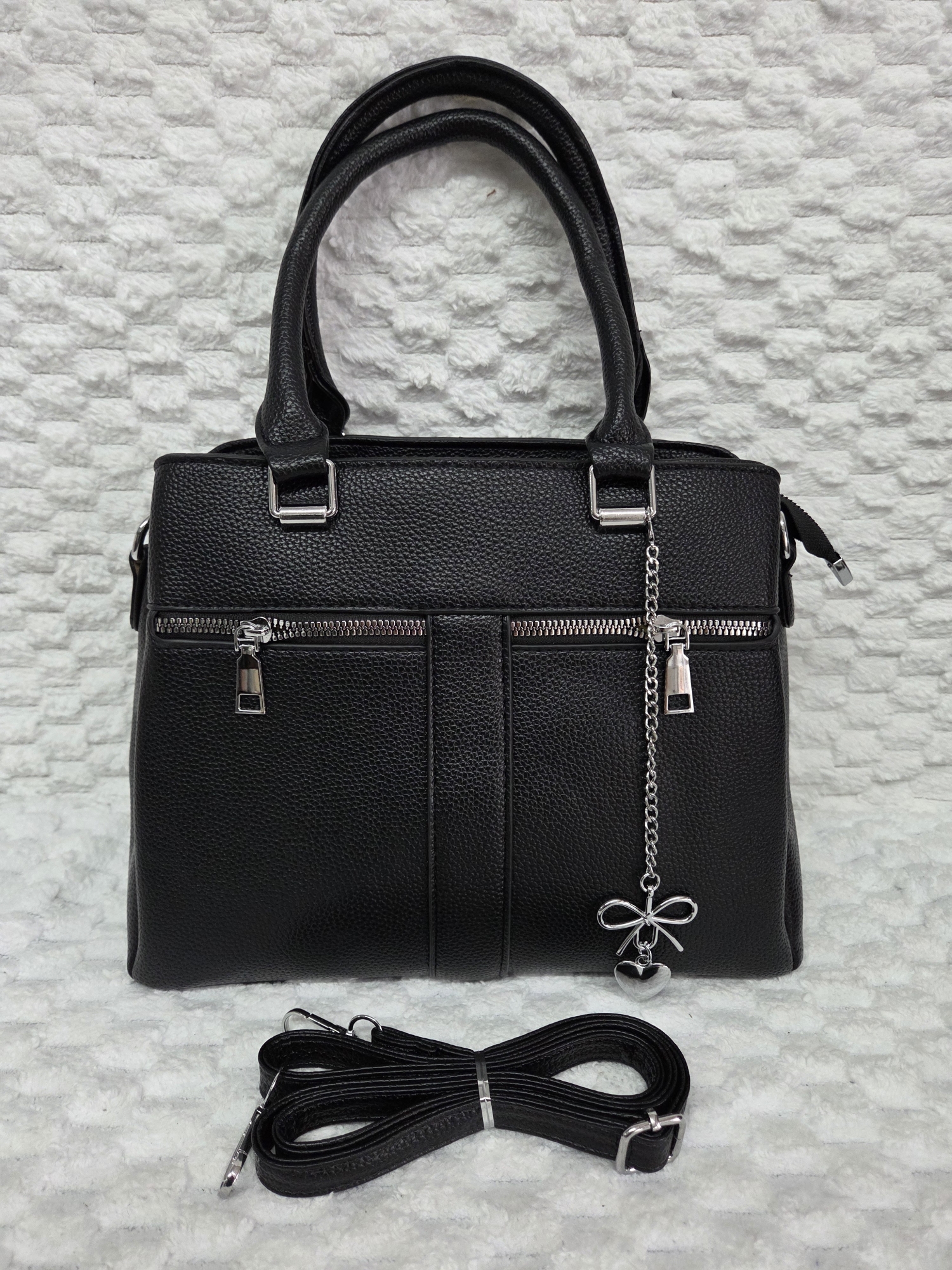 Cartera Morral Cuero Pu - Imagen 7