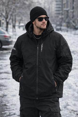 Campera  Importada con Piel