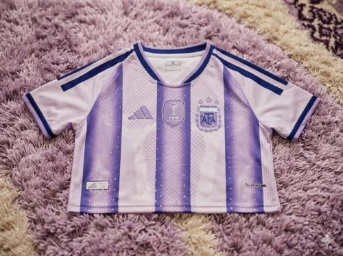 Camiseta de Argentina Lila, Verde - Miniatura 1