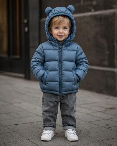 Puffer de Bebé con Piel