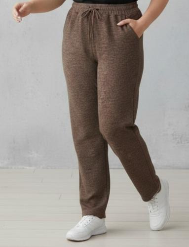 Pantalones Rectos de Lanilla Jogger - Miniatura 5