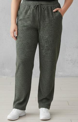 Pantalones Rectos de Lanilla Jogger - Miniatura 3