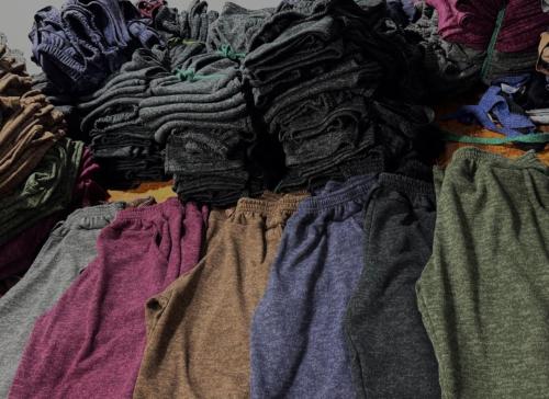 Pantalones Rectos de Lanilla Jogger - Miniatura 4