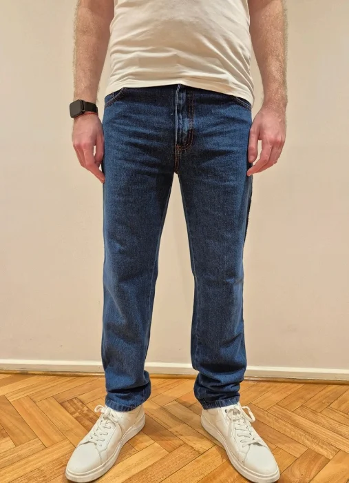 Jean Clasico Costura Gruesa Talle Especial