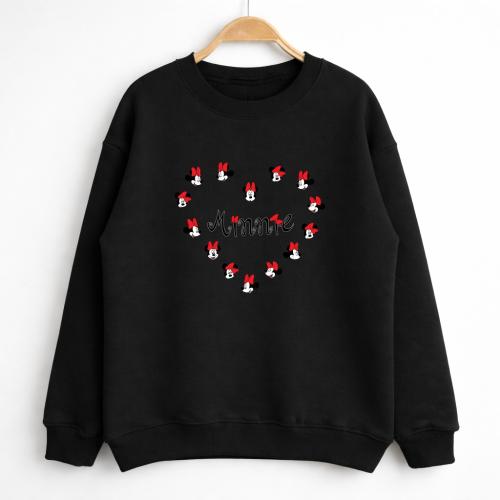 Unisex- Buzo Ov Cuello Redondo Minnie Corazon - Miniatura 3