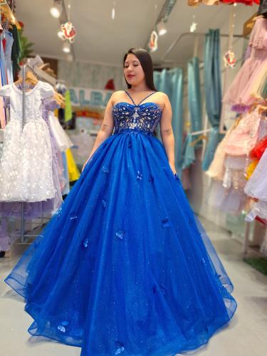 Vestido de 15 Años  Importado Modelo Yesi 2 Piezas