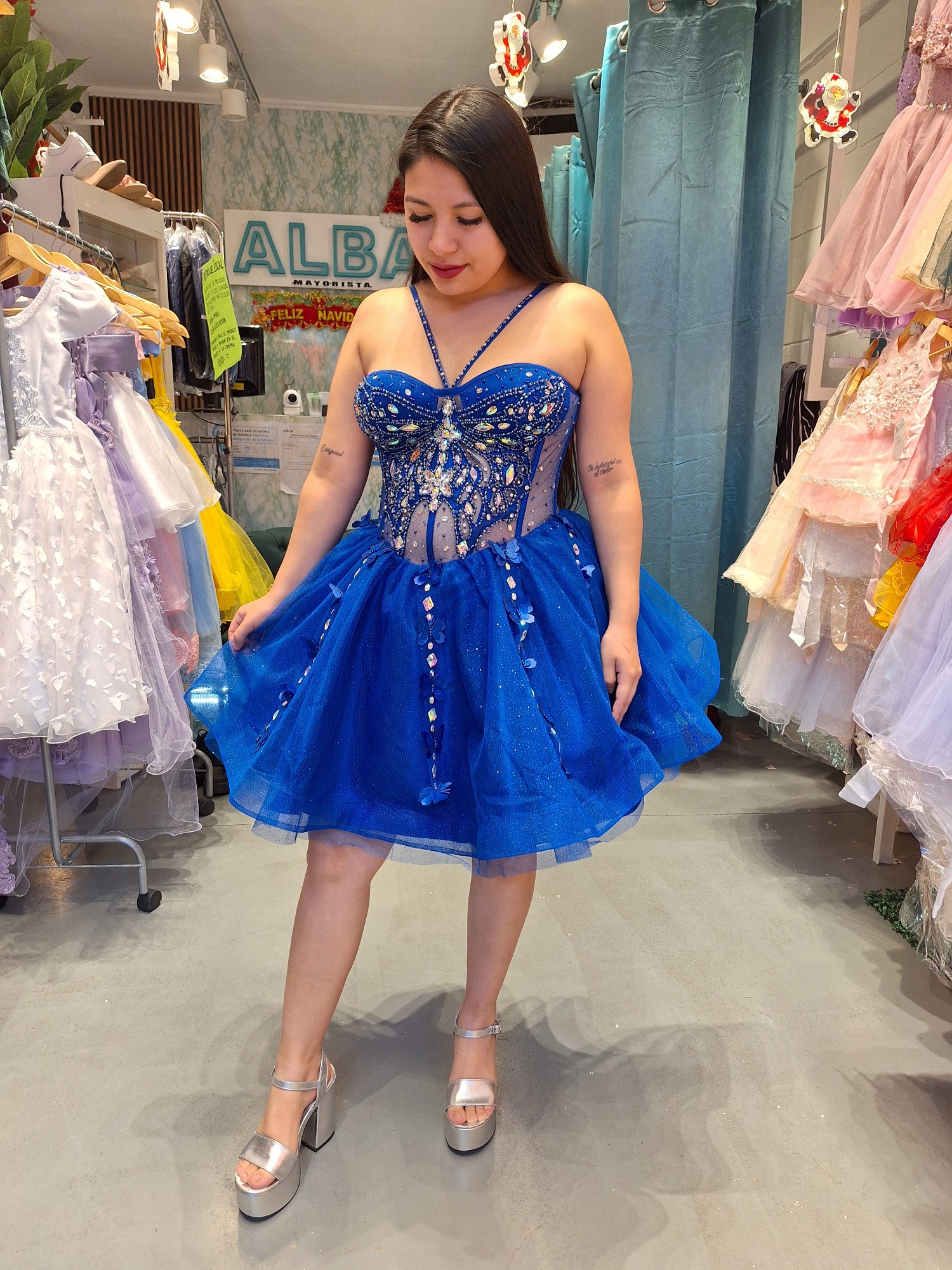 Vestido de 15 Años  Importado Modelo Yesi 2 Piezas - Imagen 2