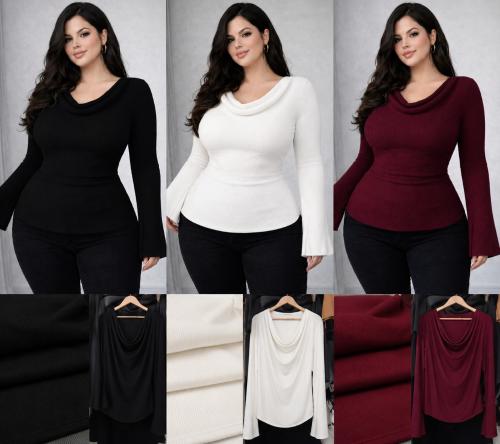 Blusa Escote Caido