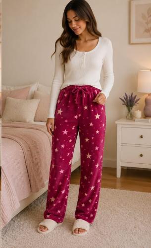 Pantalon Pijama de Plush Bifaz - Miniatura 3