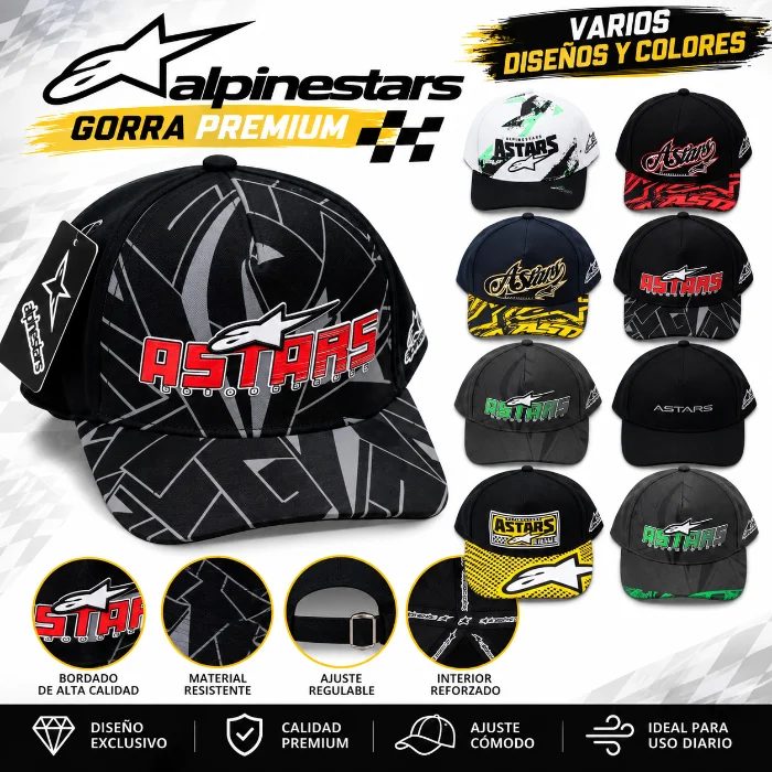 Gorra de Moto Astars