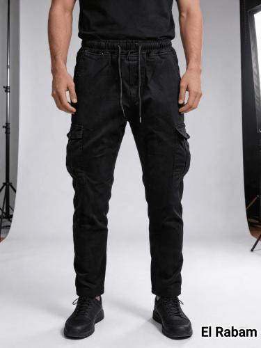 Jogguer Recto de Gabardina Elastizada Hombre - Miniatura 4