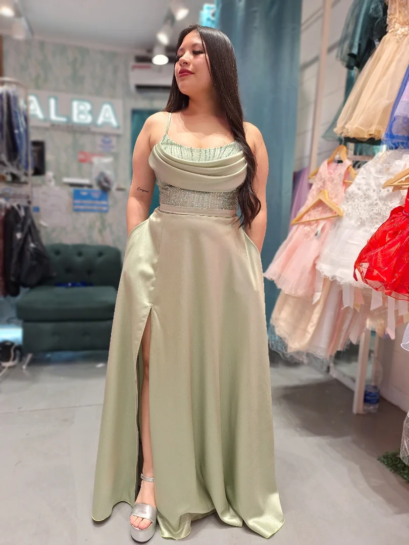 Vestido de Fiesta Importado - Rebeca - Imagen 1