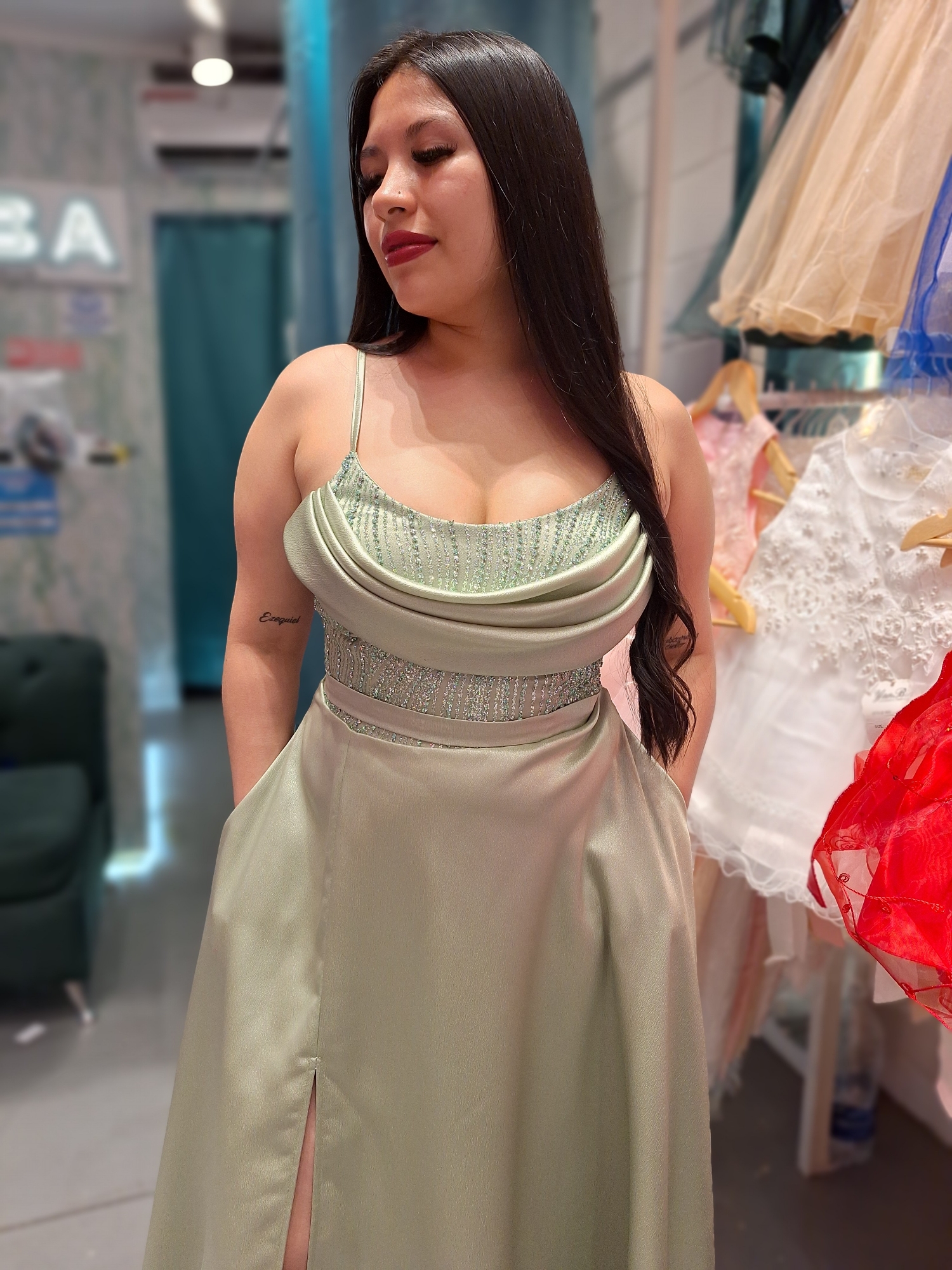 Vestido de Fiesta Importado - Rebeca - Imagen 2