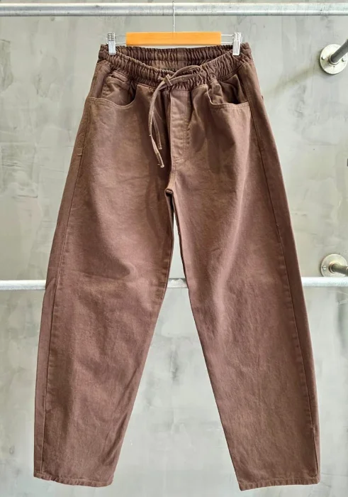 Pantalón Jean Color Chocolate