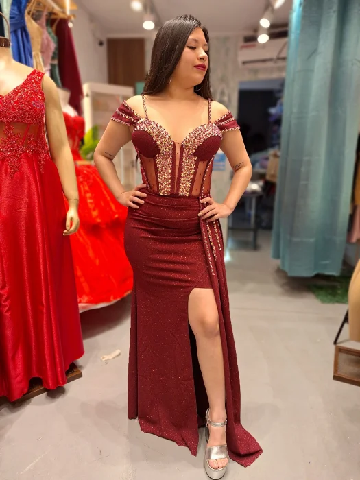 Vestido de Fiesta Importado - Yani Sirena