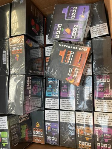 Vape 6500 Puffs Mnke Bars Vaper Vapo Vapes Vapers - Miniatura 2