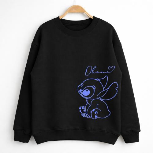 Unisex- Buzo Ov Cuello Redondo Stich Lineal - Miniatura 2