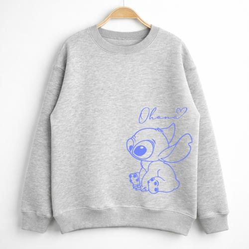 Unisex- Buzo Ov Cuello Redondo Stich Lineal - Miniatura 3