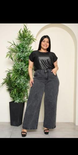 Jeans Wide Led Talle Especial - Miniatura 3