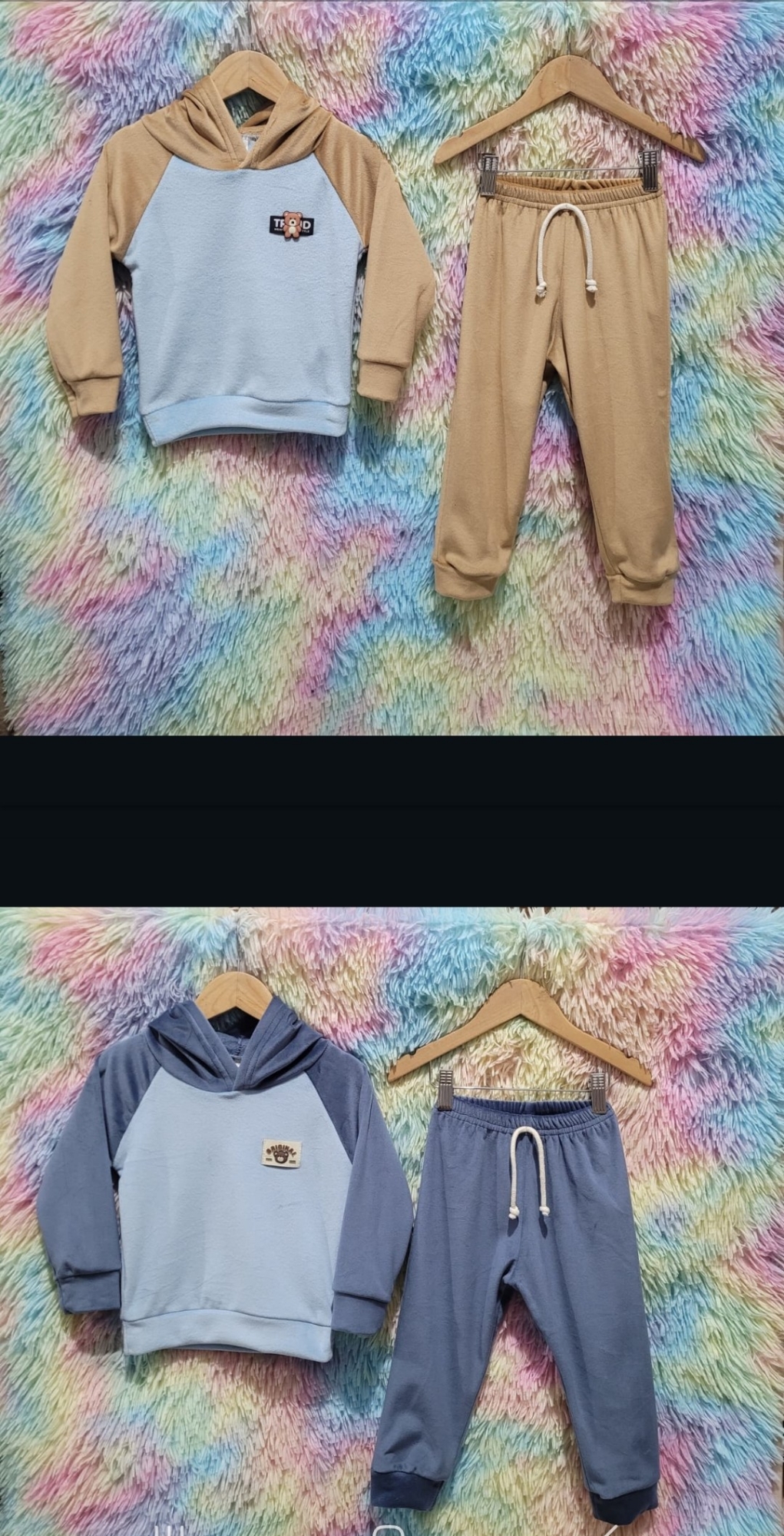 Conjuntos Plush con Aplique Animales Bebe - Imagen 2