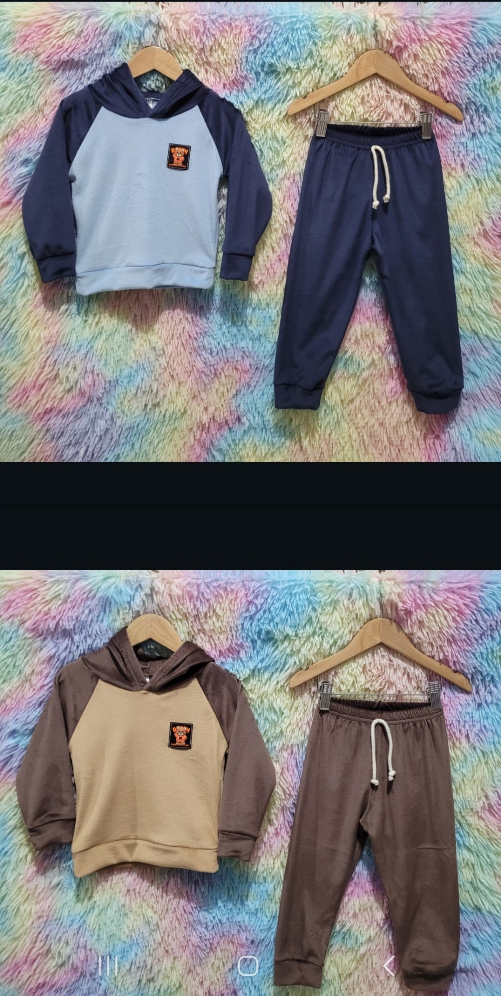 Conjuntos Plush con Aplique Animales Bebe - Imagen 5