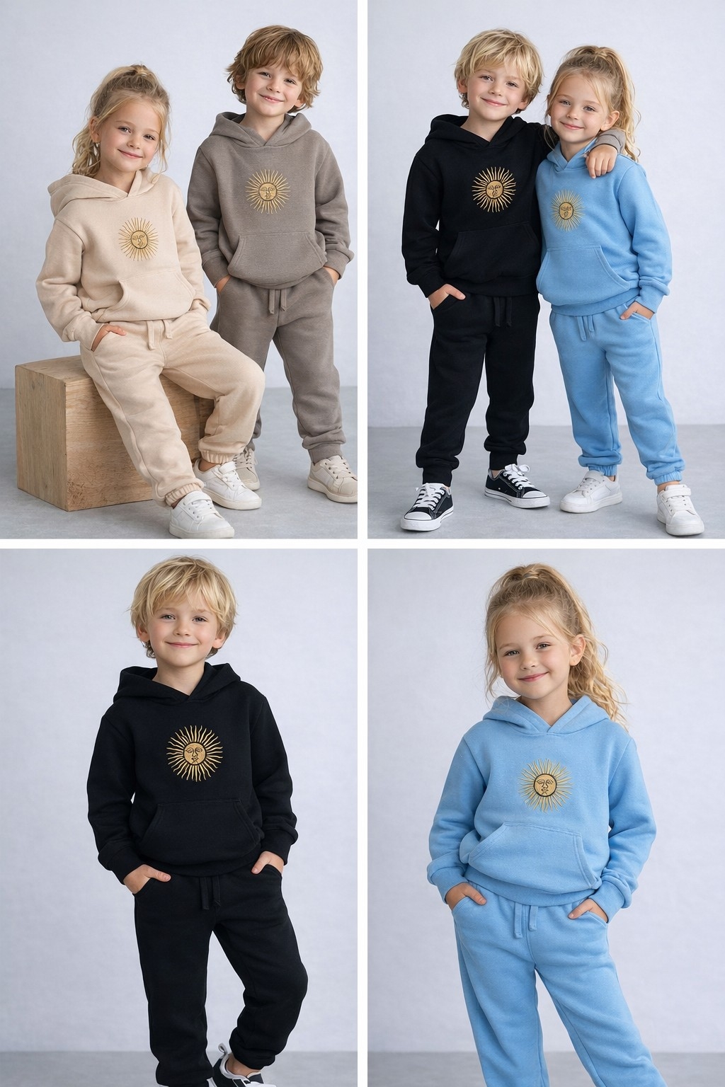Conjuntos Niños Sol de Mayo ( 100% Algodón Frisa Peinada) - Imagen 1