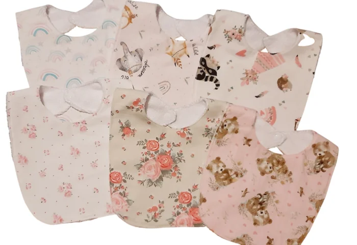 Baberos con Toalla, Varias Estampas