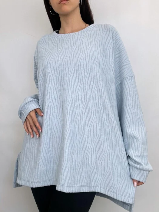 Maxi Sweater de Lanilla Jaquard