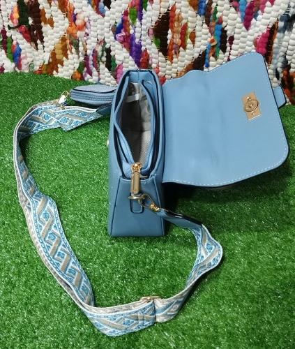Carterita Morral de Cuero Pu* 
  Execelente  Calidad. - Miniatura 6