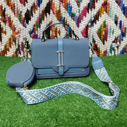Carterita Morral de Cuero Pu* 
  Execelente  Calidad.*