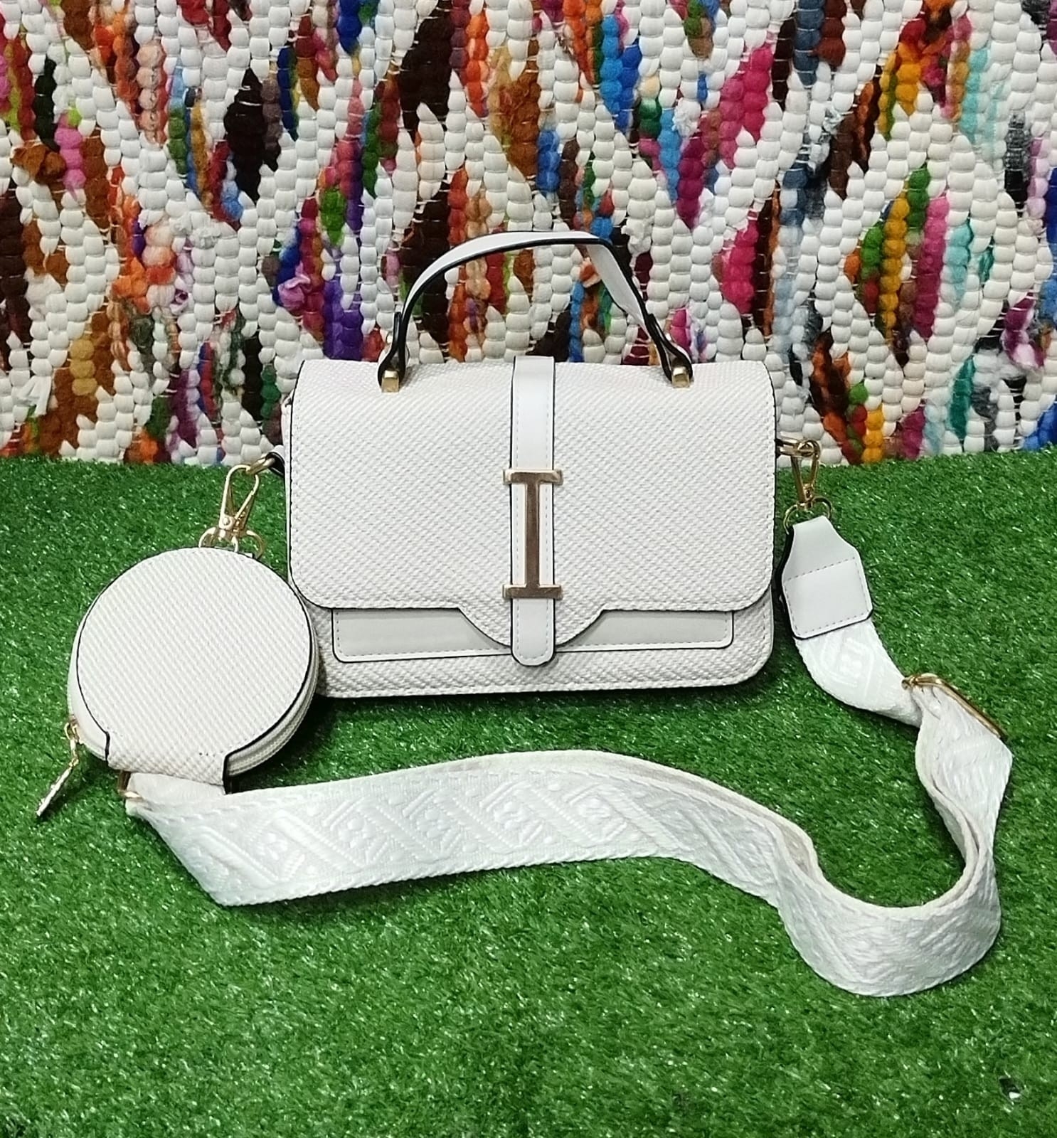 Carterita Morral de Cuero Pu* 
  Execelente  Calidad.* - Imagen 3