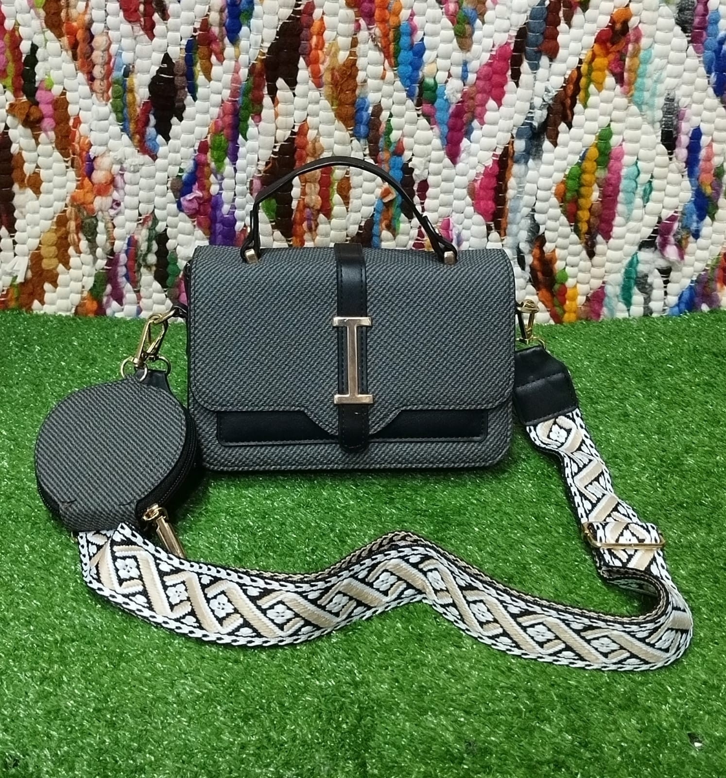 Carterita Morral de Cuero Pu* 
  Execelente  Calidad.* - Imagen 4