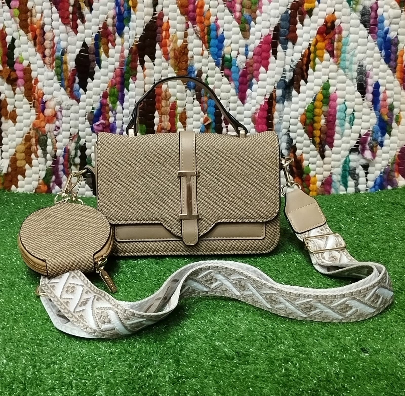 Carterita Morral de Cuero Pu* 
  Execelente  Calidad.* - Imagen 5
