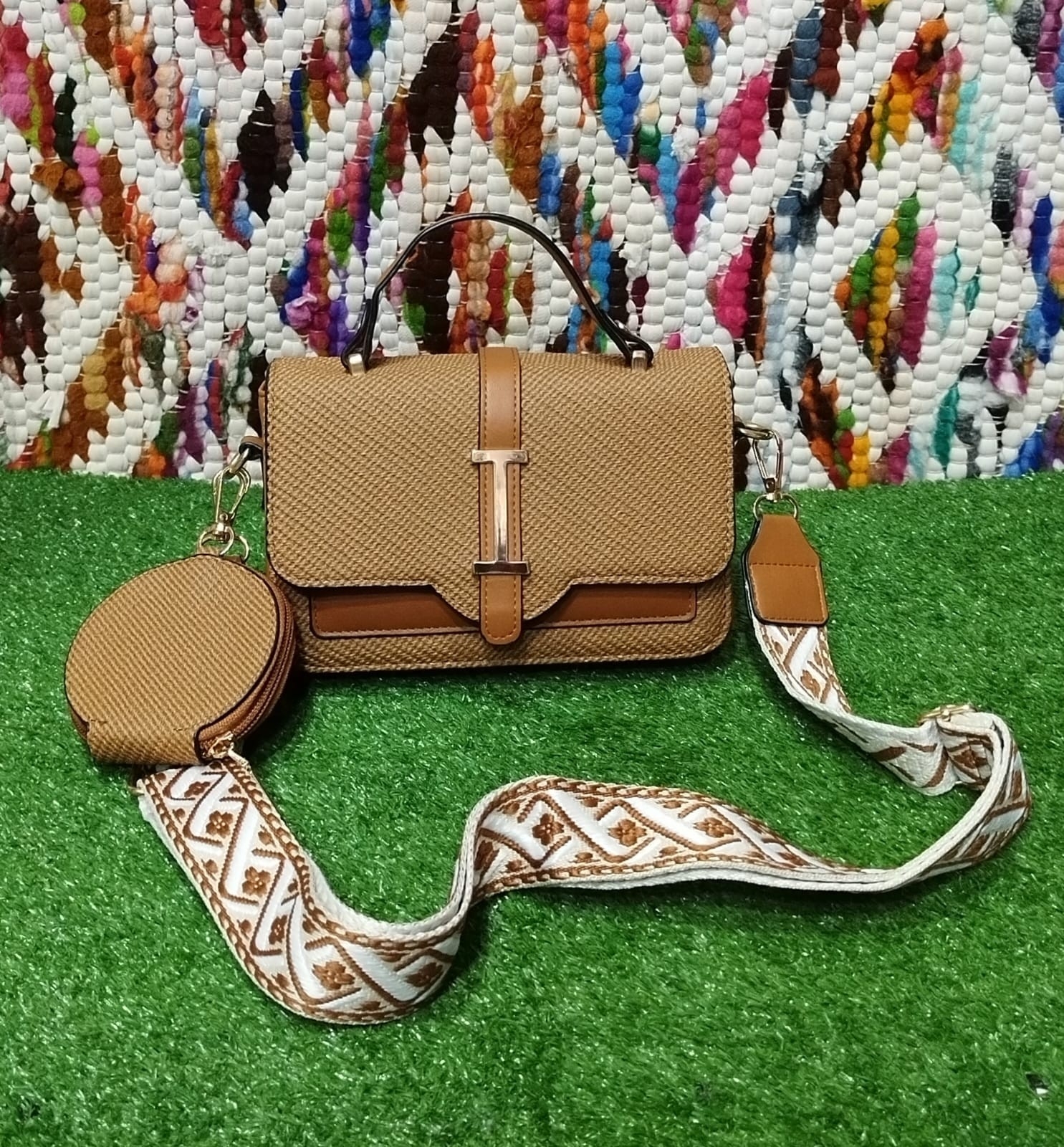 Carterita Morral de Cuero Pu* 
  Execelente  Calidad.* - Imagen 6