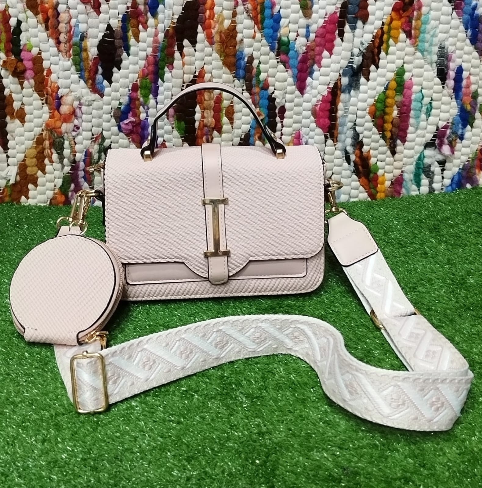Carterita Morral de Cuero Pu* 
  Execelente  Calidad.* - Imagen 7