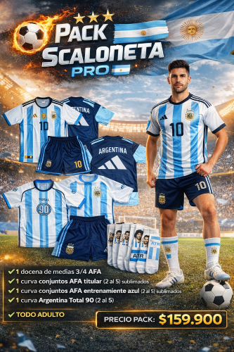  Pack Scaloneta Pro