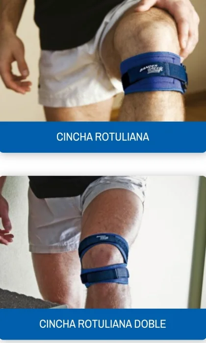 Cincha Rotuleana Simple y Doble