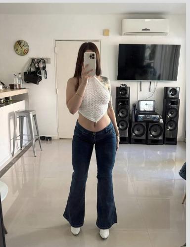 Jeans Oxford Tiro bajo