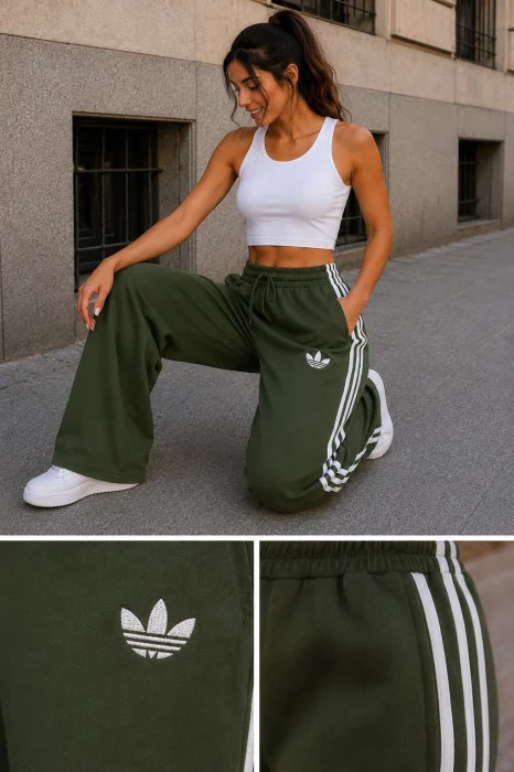 Palazo Adidas Bordado Premium  Tendencia