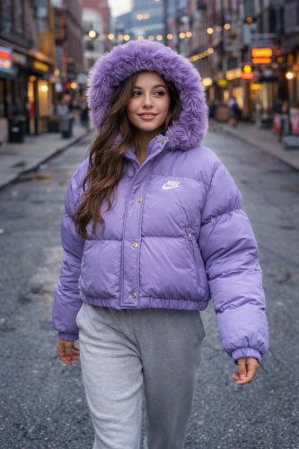 Campera Puffer Dama Nike  Calidad Premium   Interior Abrigado